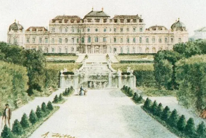La carte Peintures d'Adolf Hitler
