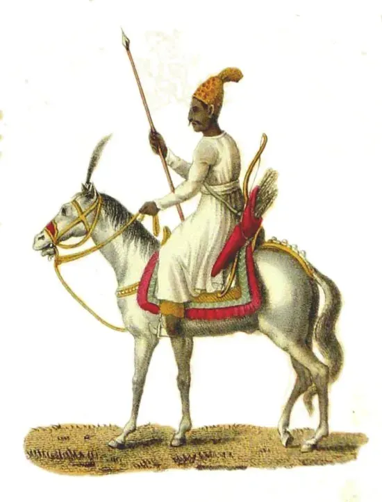 La carte Rajput