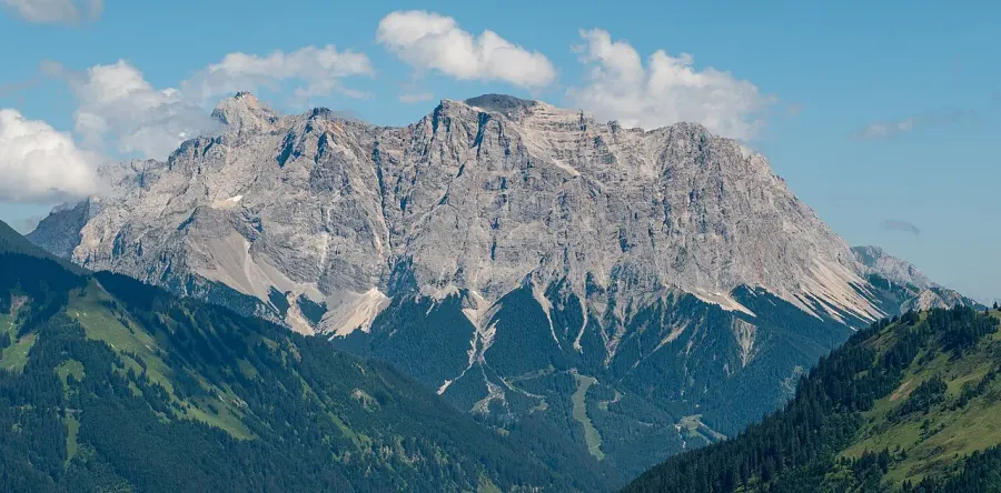 La carte Zugspitze