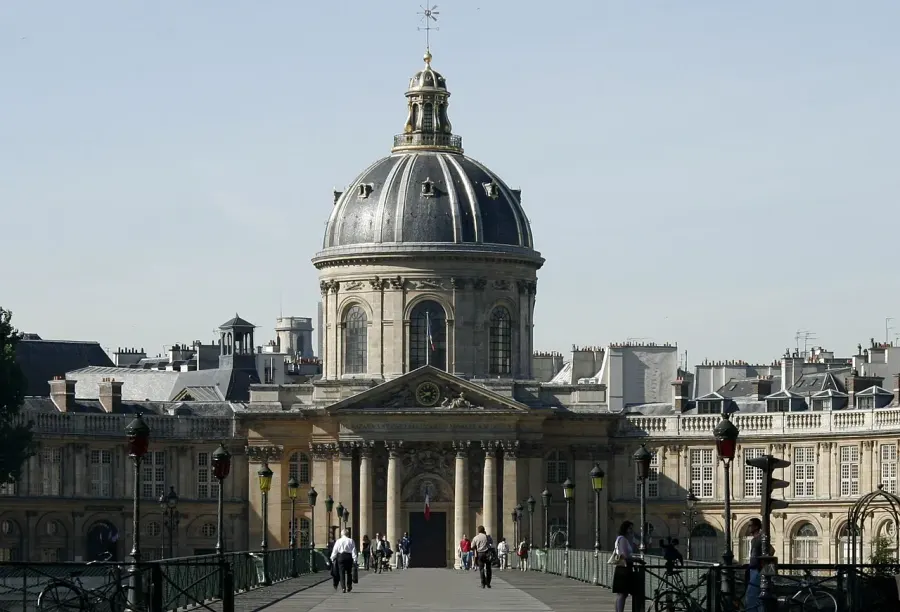 La carte Académie des inscriptions et belles-lettres