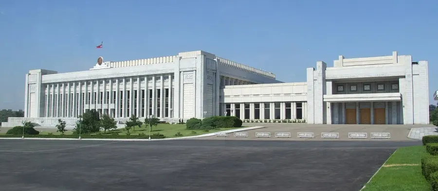 The Pyongyang Assembly Hall card