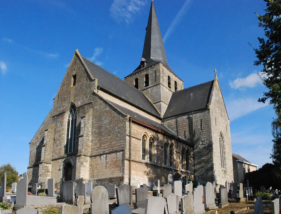 La carte Église Sainte-Walburge de Meldert