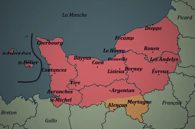 La carte Normand