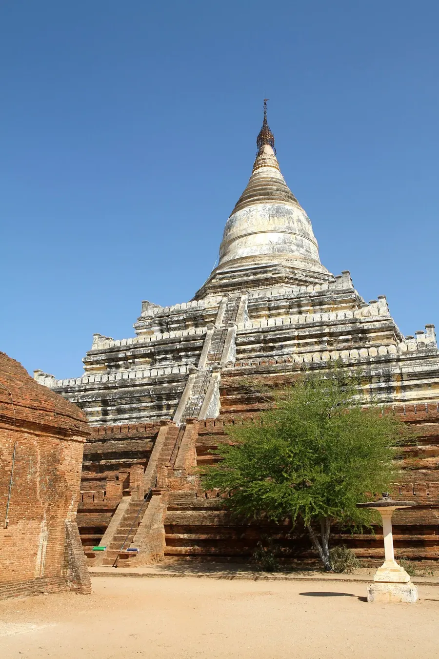La carte Pagode Shwesandaw