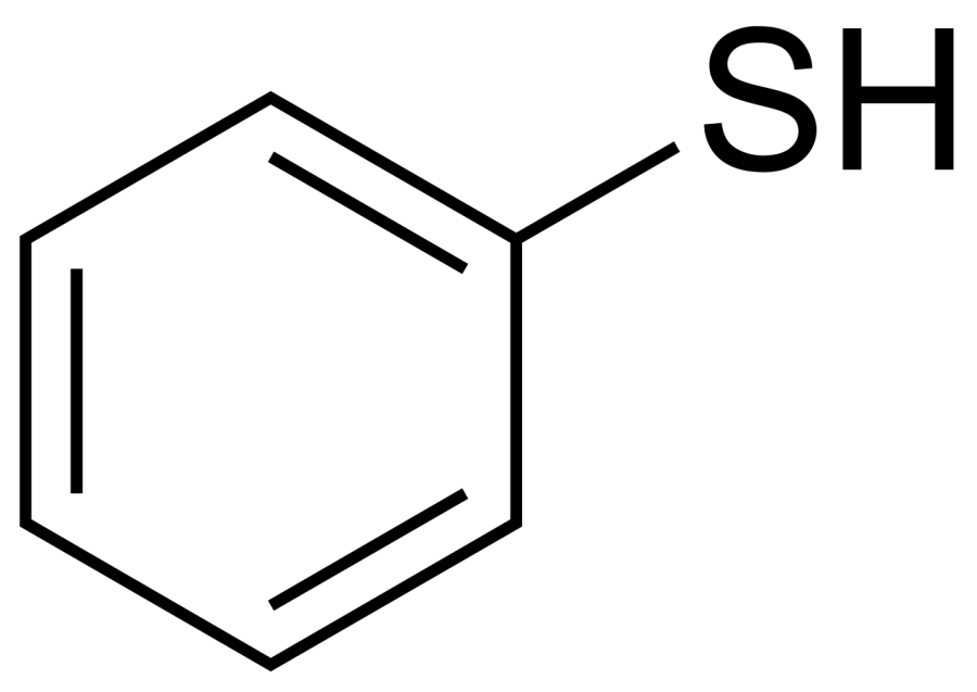 La carte Thiophénol