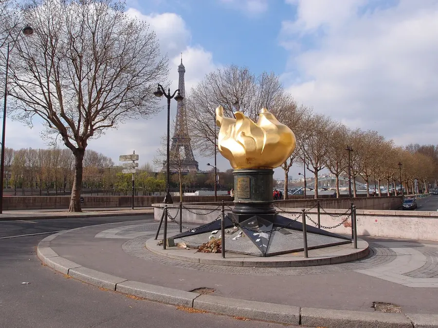 La carte Place Diana