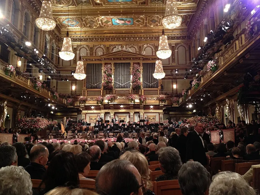 The Vienna New Year's Concert card