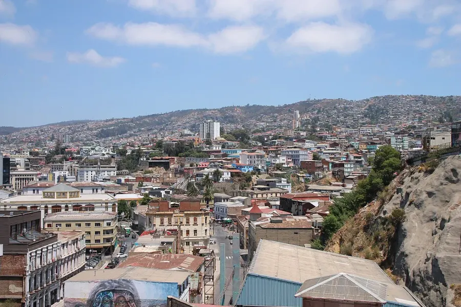 La carte Valparaíso