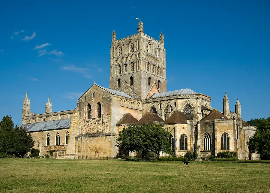 The Tewkesbury Abbey card