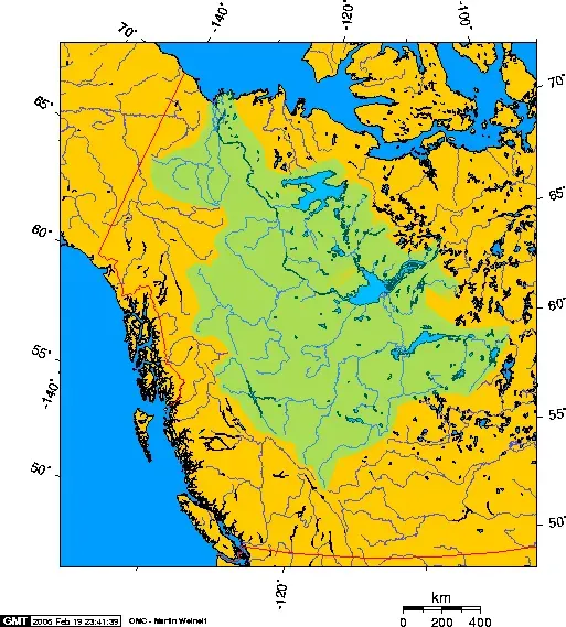 La carte Mackenzie
