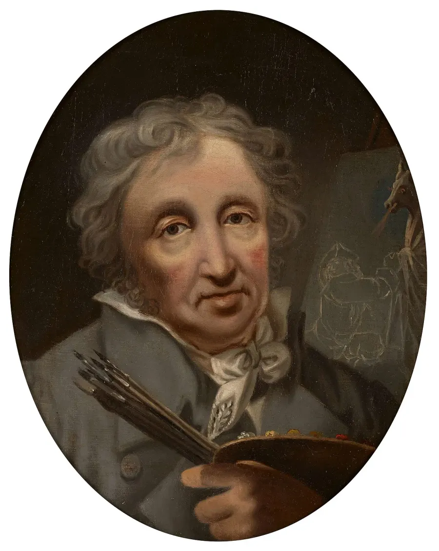 The Christian August Lorentzen card