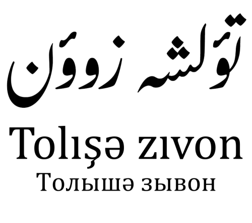 The Talysh language card