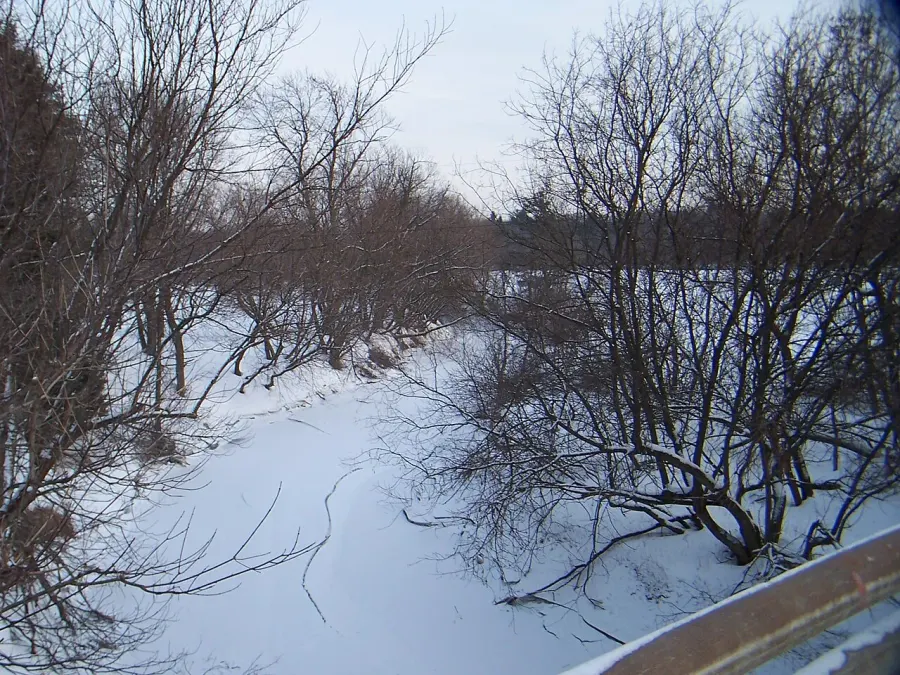The Rivière à la Raquette card