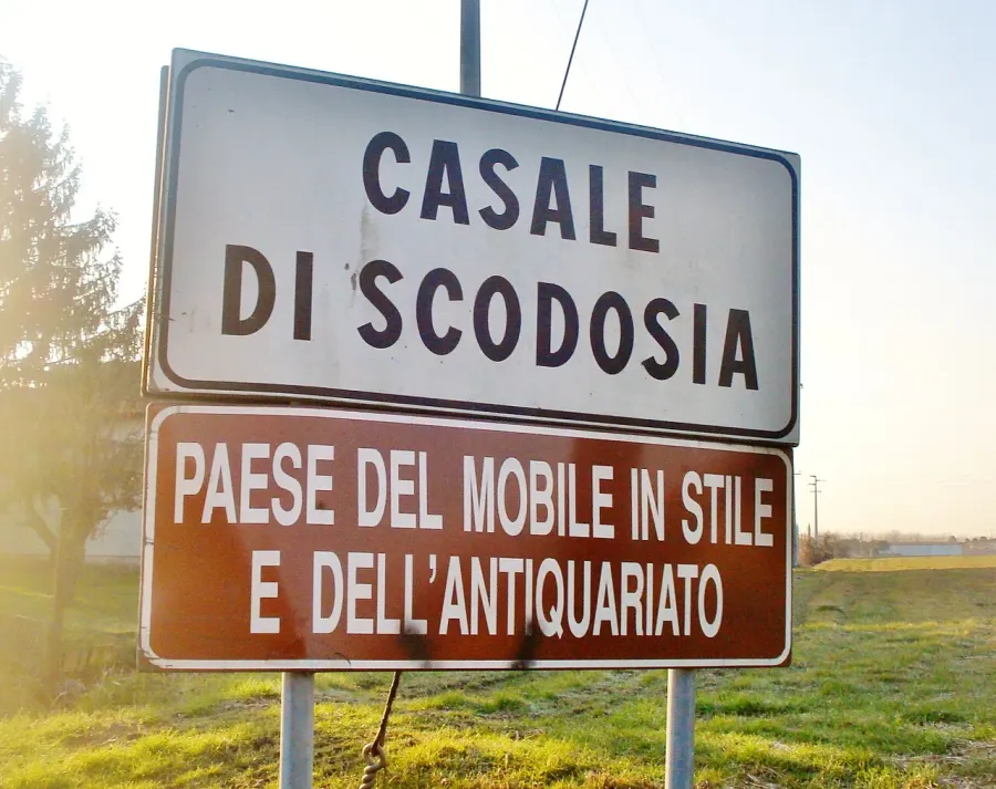 La carte Casale di Scodosia