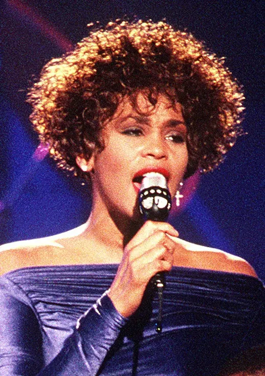 The Whitney Houston card