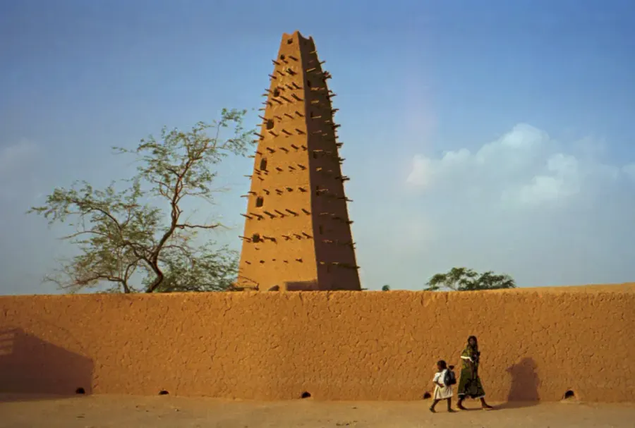 La carte Mosquée d'Agadez