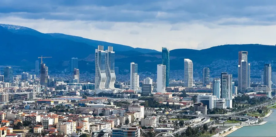 La carte İzmir