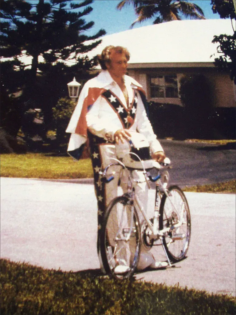 La carte Evel Knievel