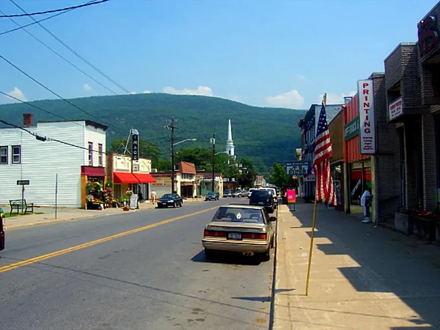 La carte Ellenville