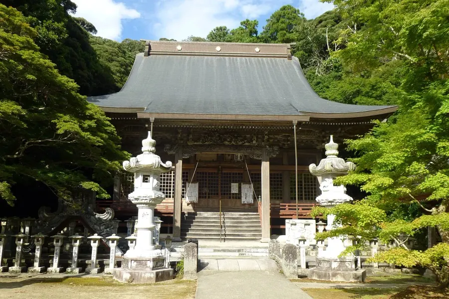 La carte Ryūfuku-ji