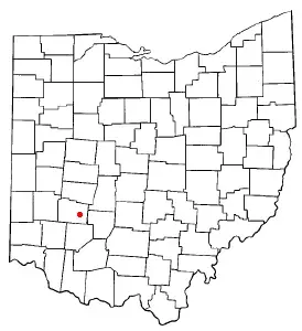 The Shawnee Hills, Greene County, Ohio card