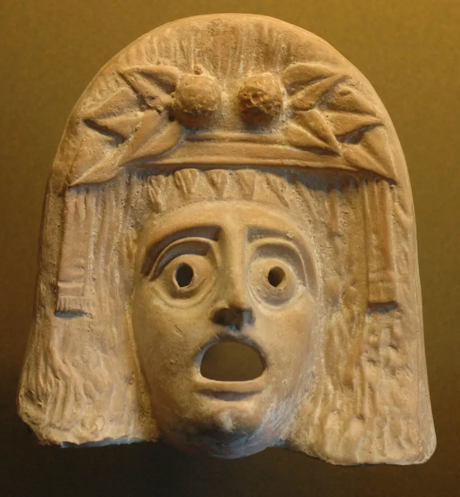 The Greek tragedy card