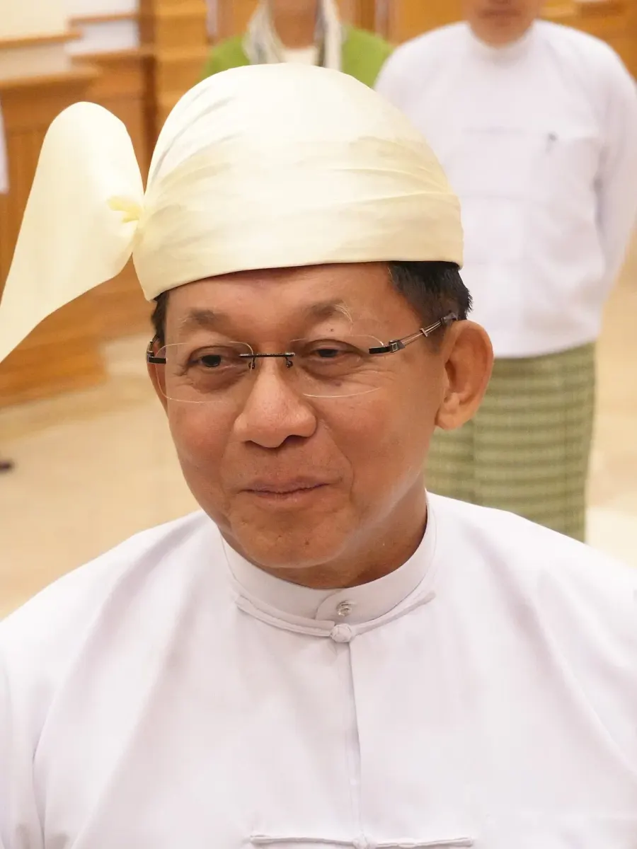 La carte Min Aung Hlaing