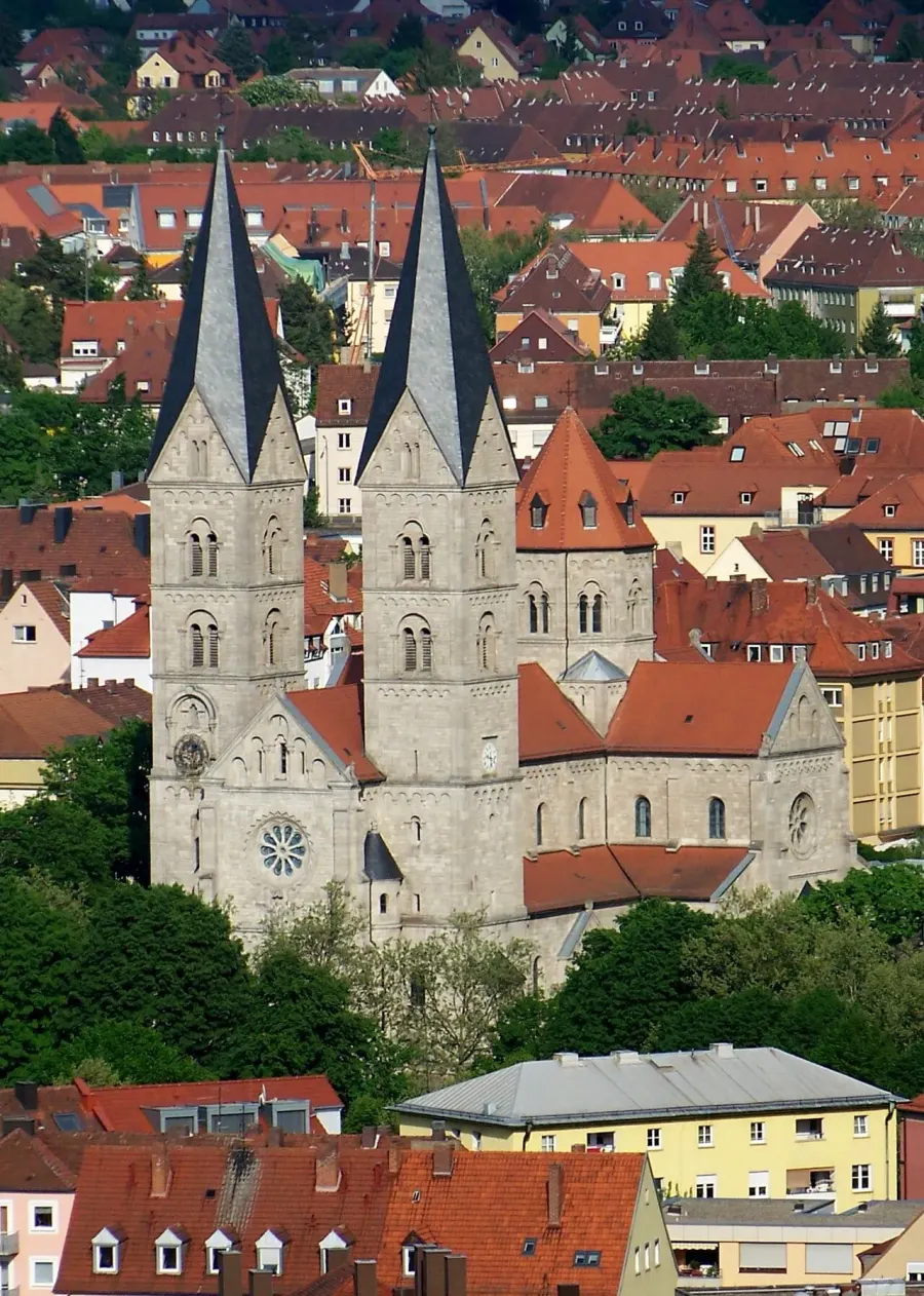 La carte Église Saint-Adalbéron de Wurtzbourg