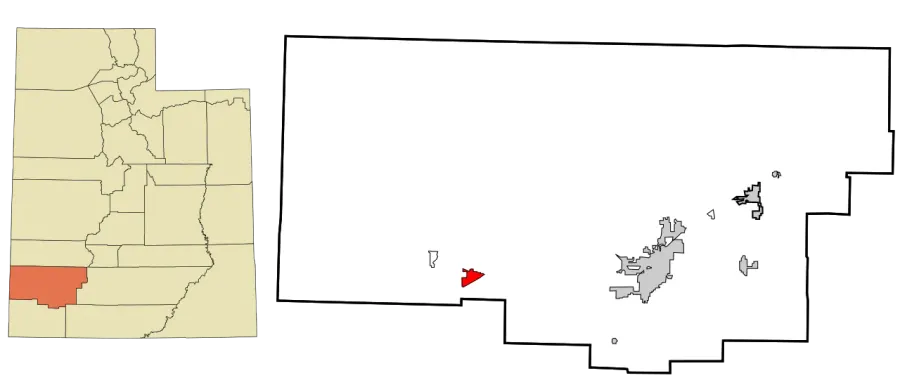 La carte Newcastle