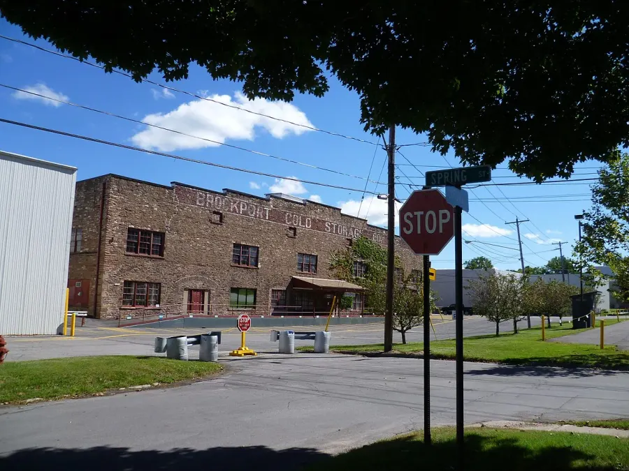 The Brockport, New York card