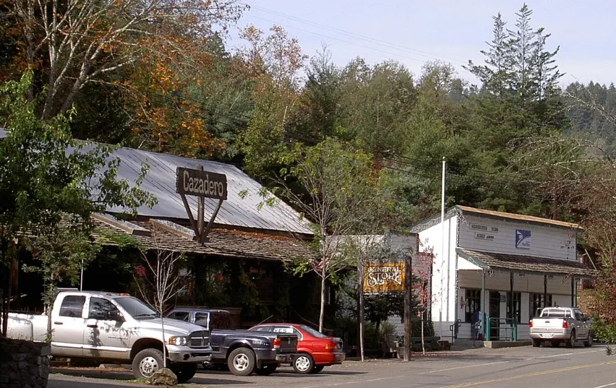 The Cazadero, California card