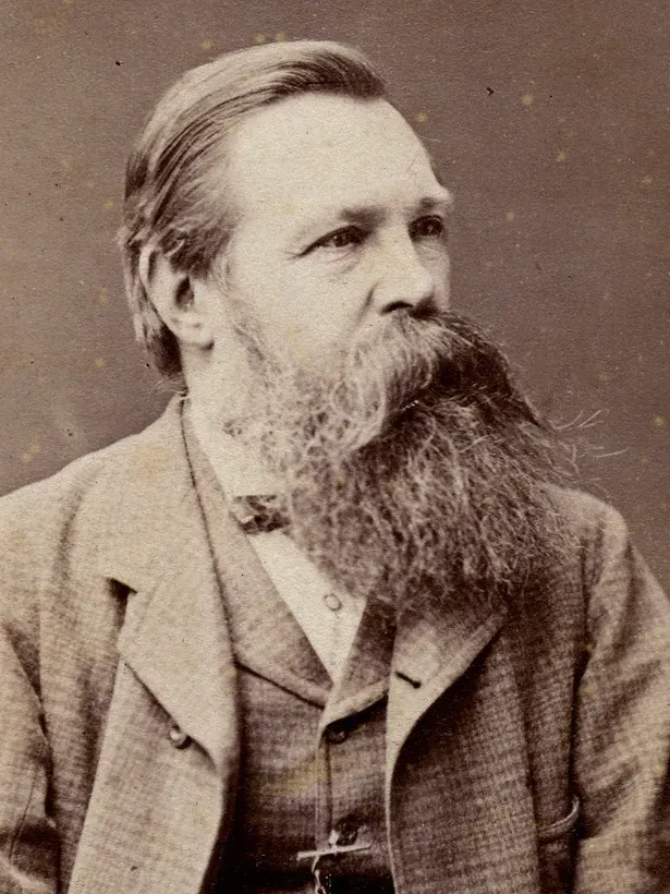 The Friedrich Engels card