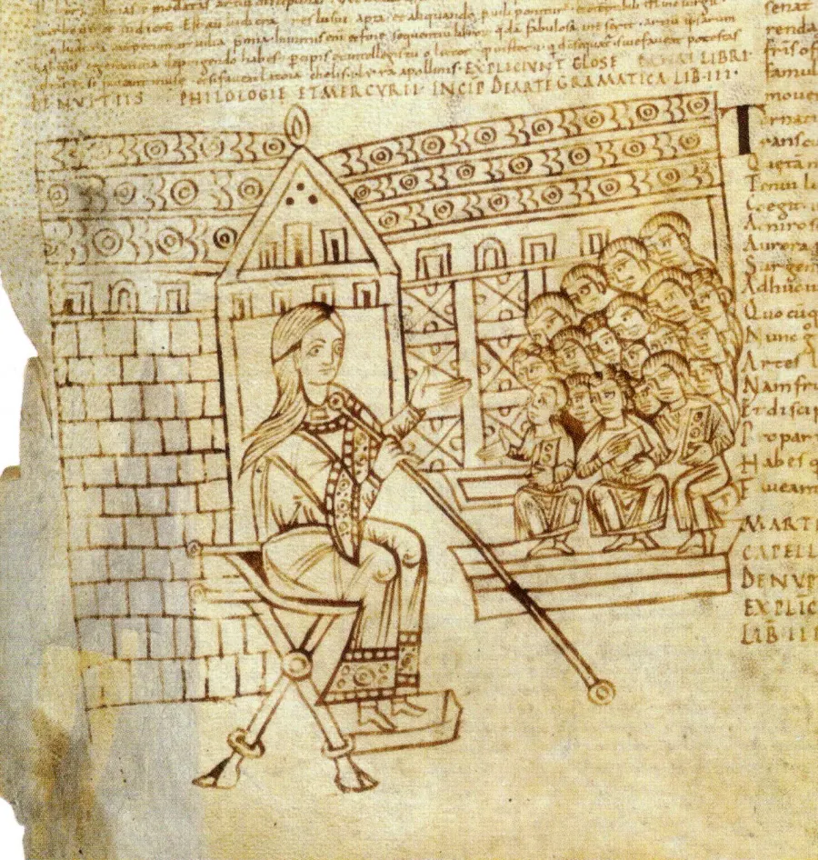 La carte Martianus Capella