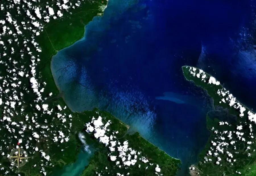 La carte Baie d'Amatique