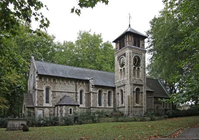 The St Pancras Old Church card