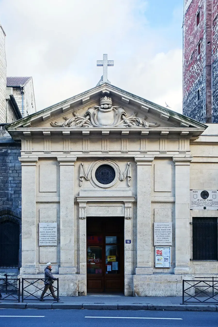 La carte Église Saint-Denys de la Chapelle