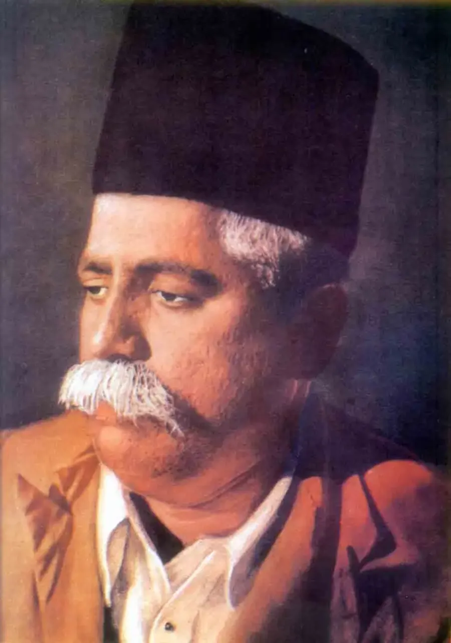 La carte K. B. Hedgewar