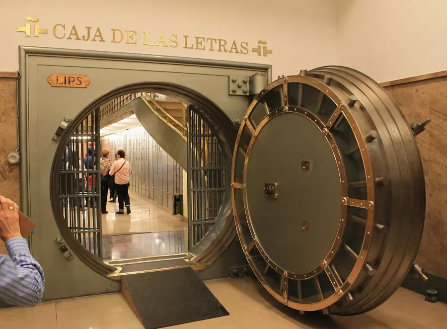 The Bank vault card