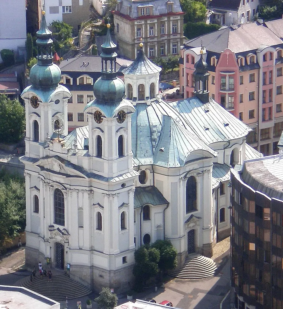 La carte Église Sainte-Marie-Madeleine de Karlovy Vary
