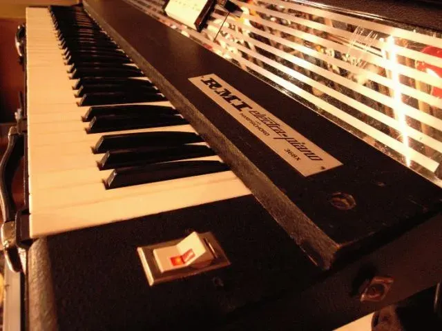 The Electronic piano card