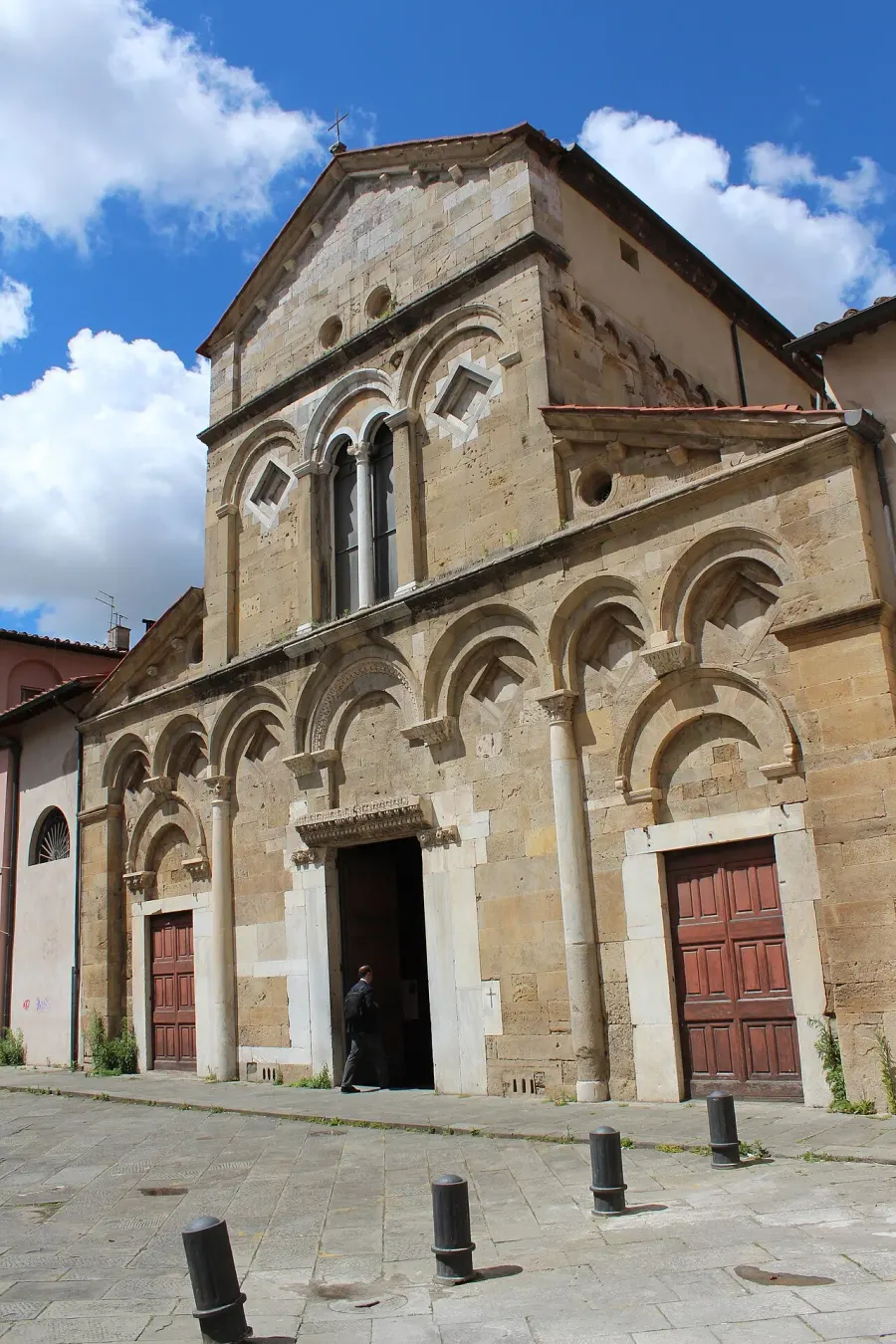 La carte Église San Frediano