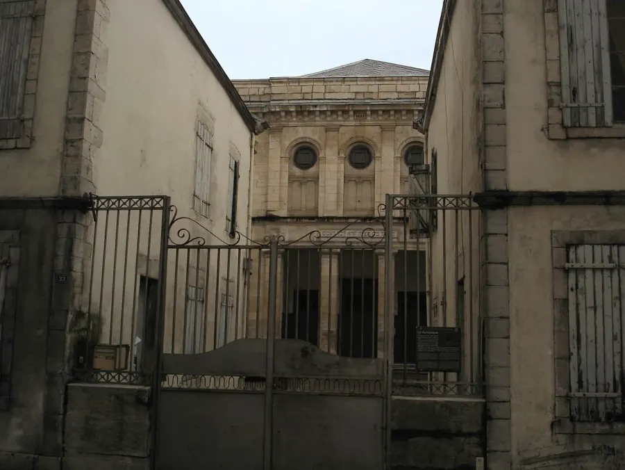 The Synagogue de Bayonne card
