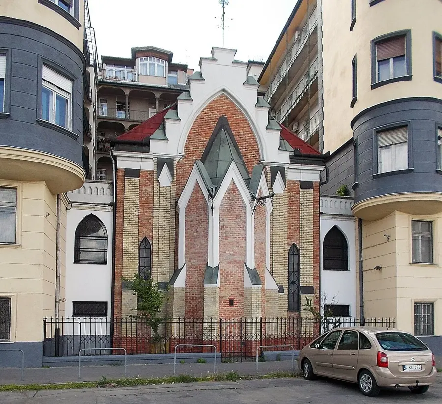 La carte Synagogue de Frankel Leó út