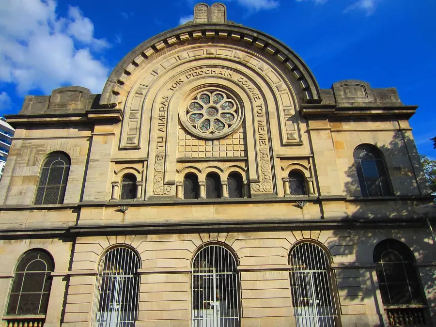 La carte Synagogue de Nancy