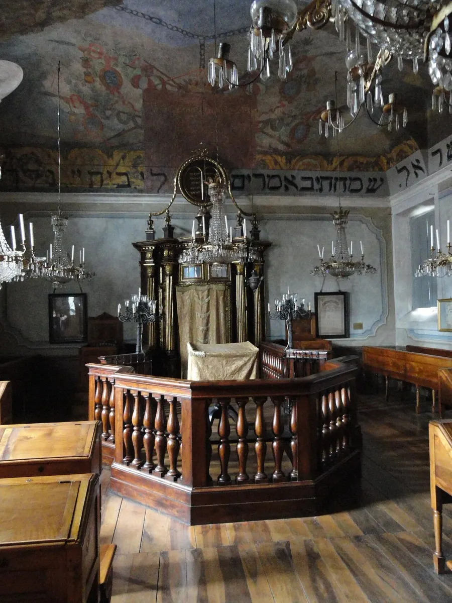 La carte Synagogue de Saluces