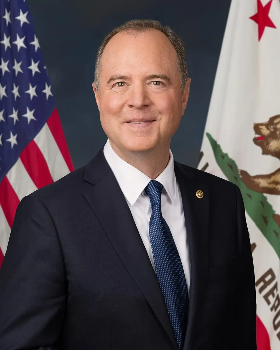 La carte Adam Schiff