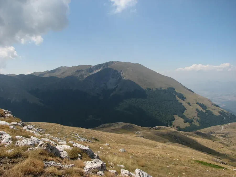 La carte Parc national de Galičica