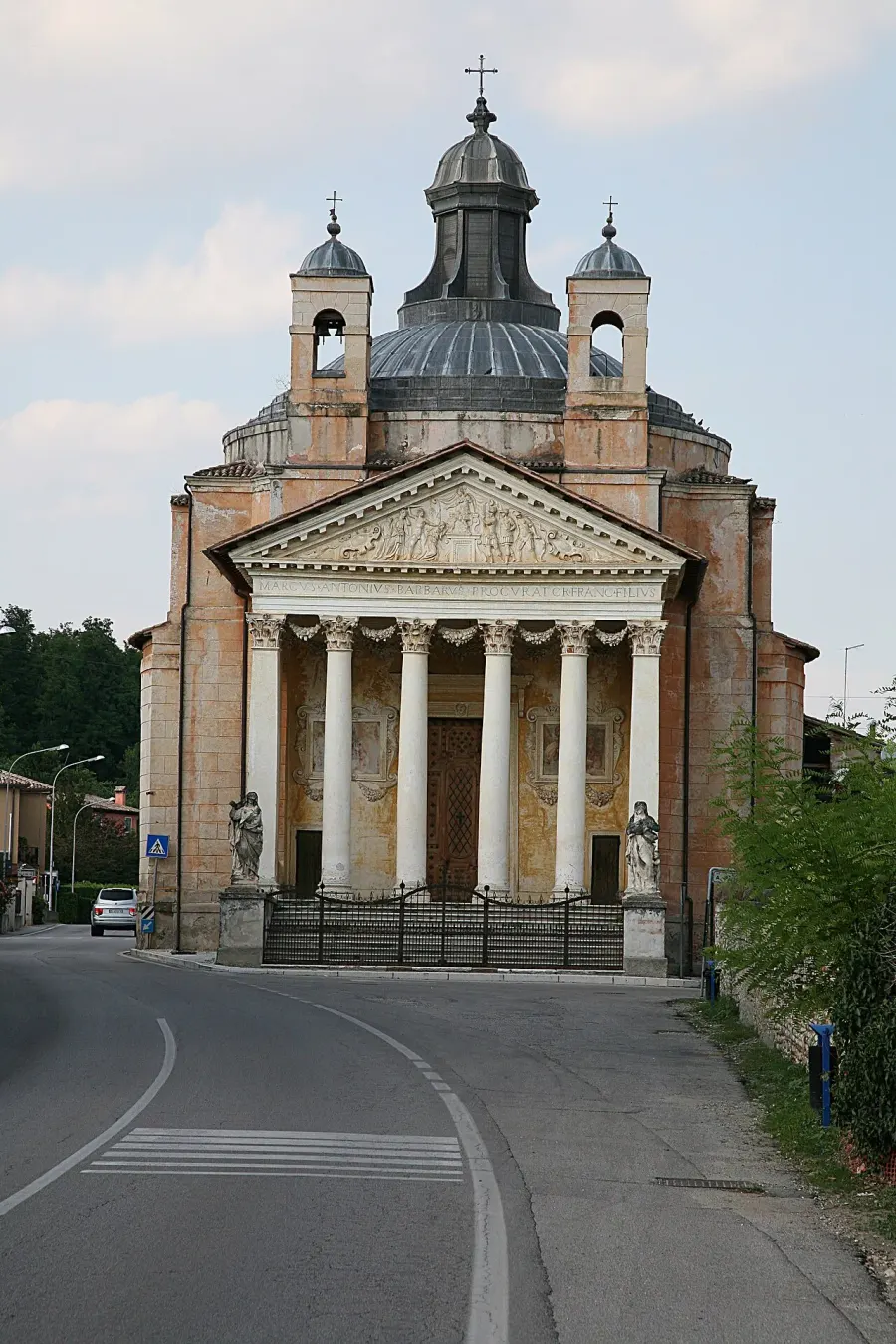 La carte Tempietto Barbaro