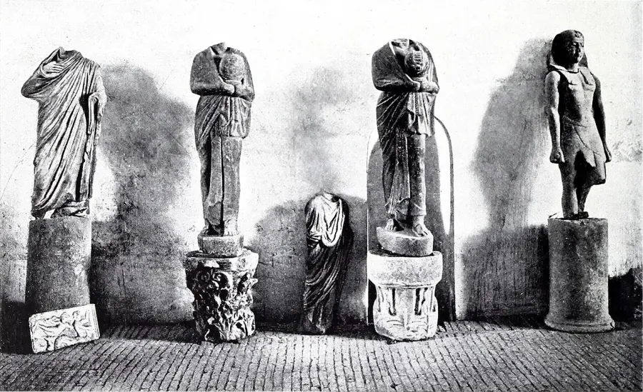 La carte Temple d'Isis de Bénévent