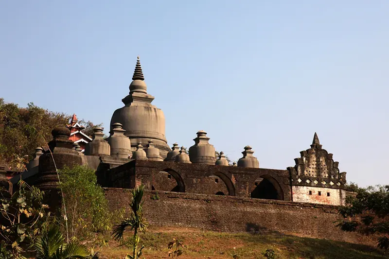 La carte Temple de Shitthaung